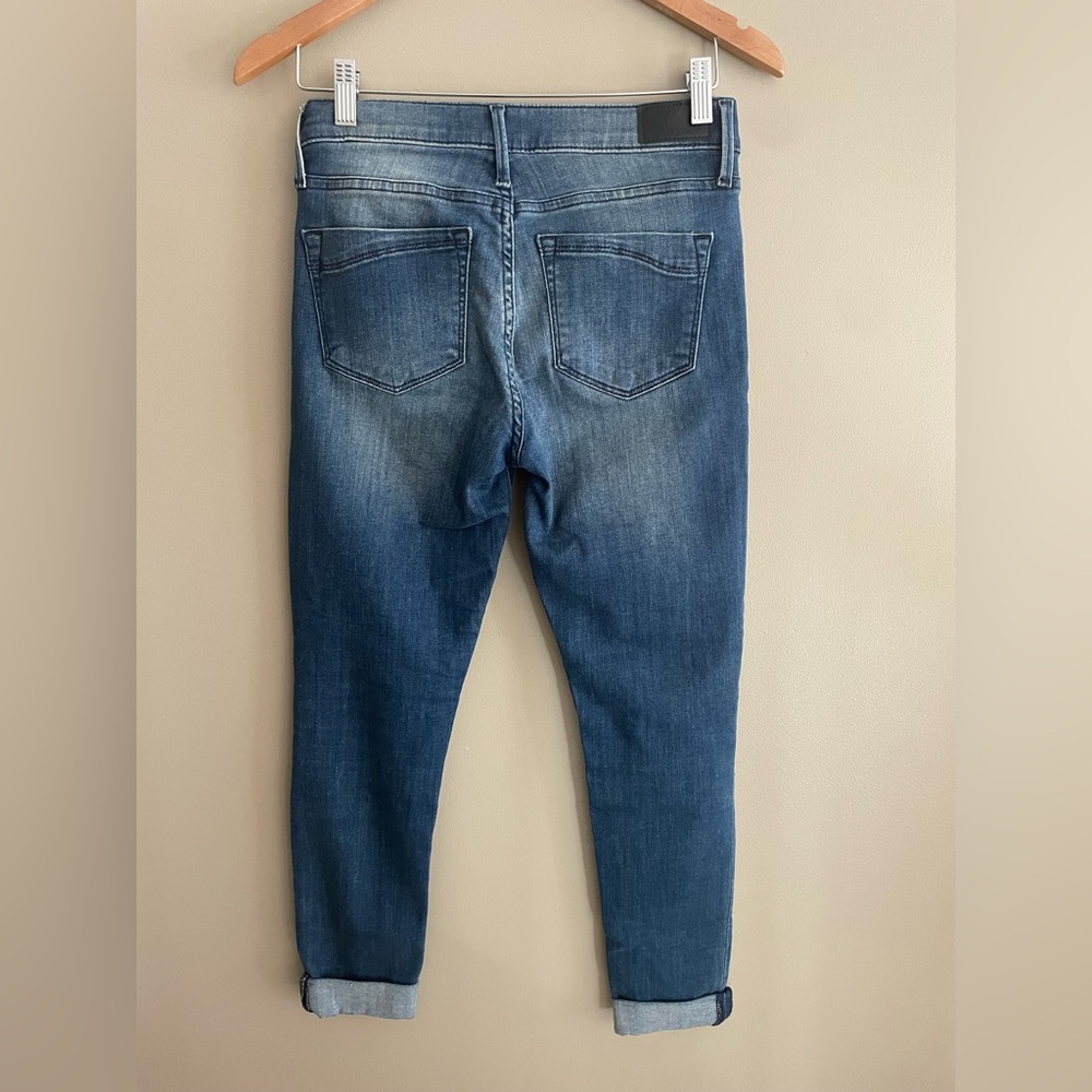 Express: Mid Rise Blue Denim Jeans - Picture 12 of 16